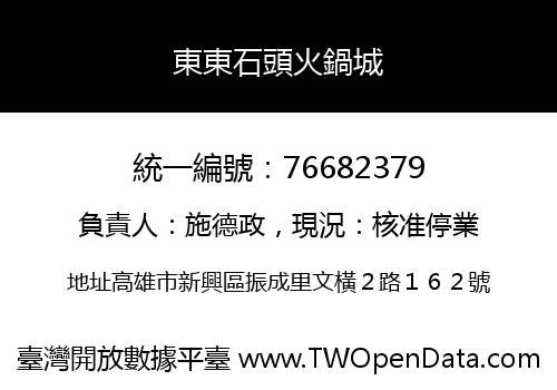 東東石頭火鍋城