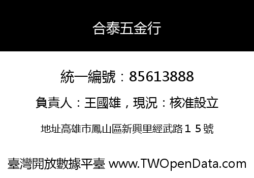 合泰五金行