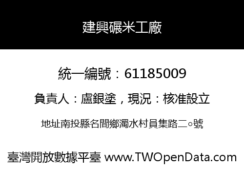 建興碾米工廠