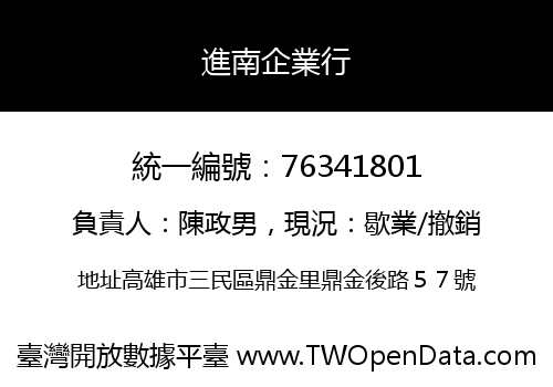 進南企業行