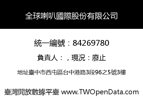 全球喇叭國際股份有限公司