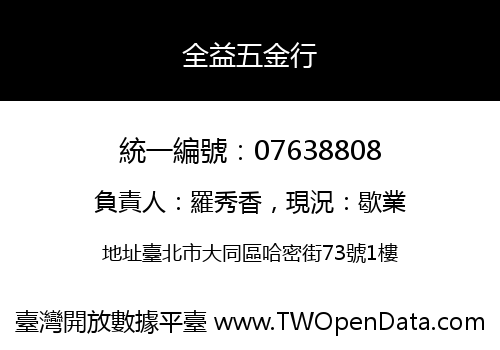 全益五金行