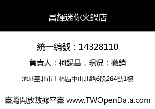 昌輝迷你火鍋店