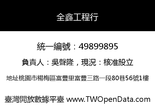 全鑫工程行