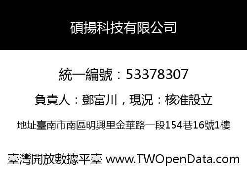 碩揚科技有限公司