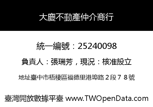 大慶不動產仲介商行