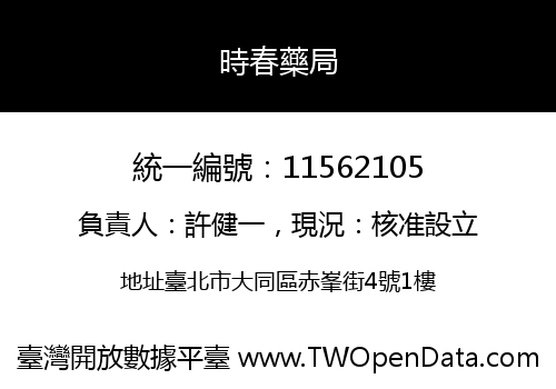 時春藥局