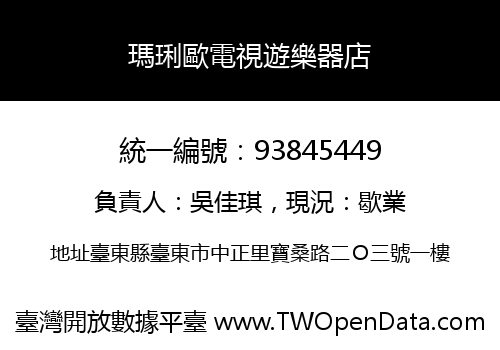 瑪琍歐電視遊樂器店