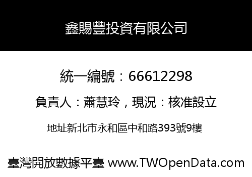 鑫賜豐投資有限公司