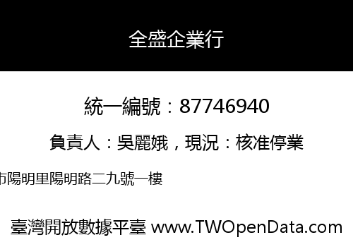 全盛企業行
