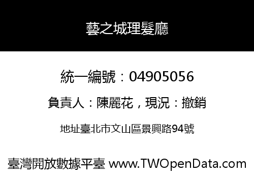 藝之城理髮廳
