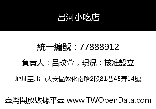 呂河小吃店