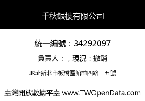 千秋銀樓有限公司
