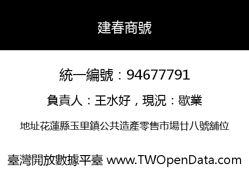 建春商號