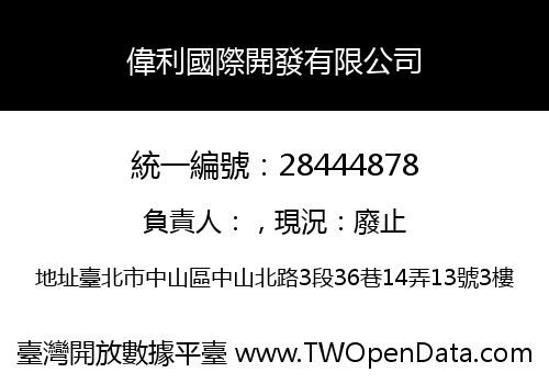 偉利國際開發有限公司