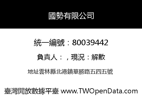 國勢有限公司