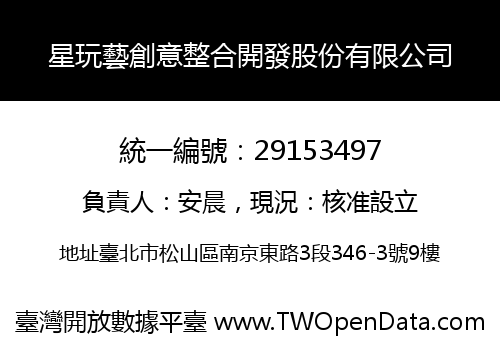 星玩藝創意整合開發股份有限公司