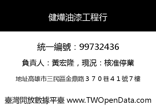 健燁油漆工程行
