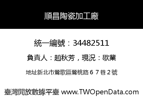 順昌陶瓷加工廠