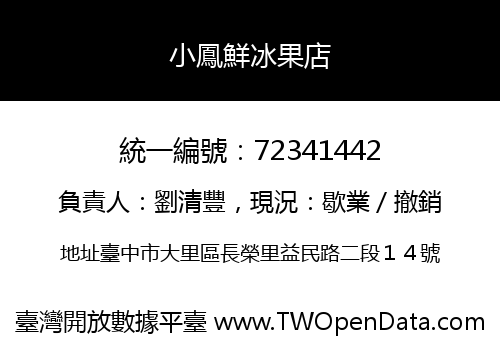 小鳳鮮冰果店