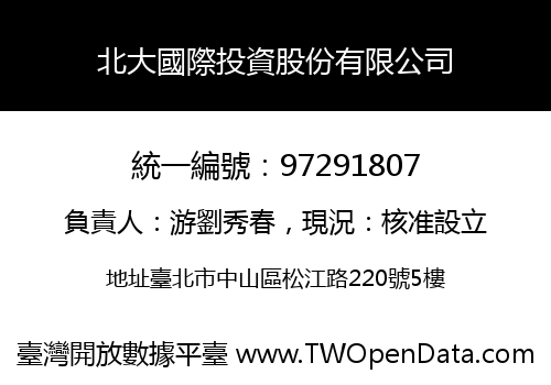 北大國際投資股份有限公司