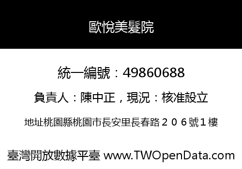 歐悅美髮院