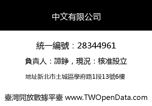中文有限公司