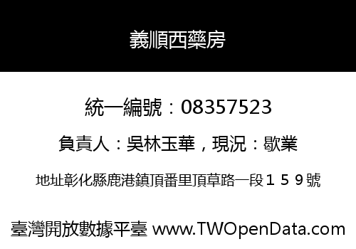 義順西藥房