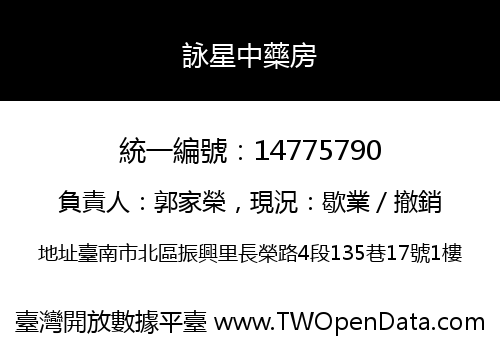 詠星中藥房