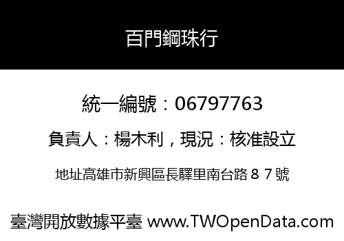百門鋼珠行