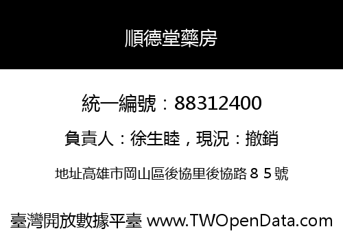順德堂藥房