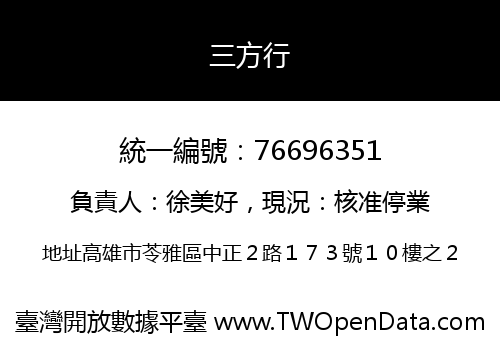 三方行