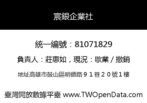 宸銀企業社