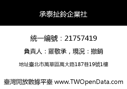 承泰扯鈴企業社