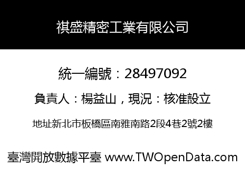 祺盛精密工業有限公司