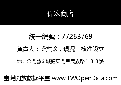 偉宏商店