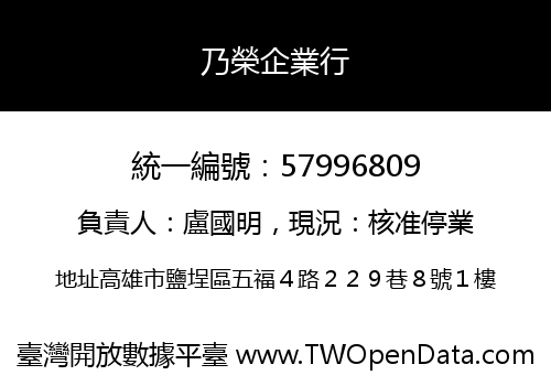 乃榮企業行