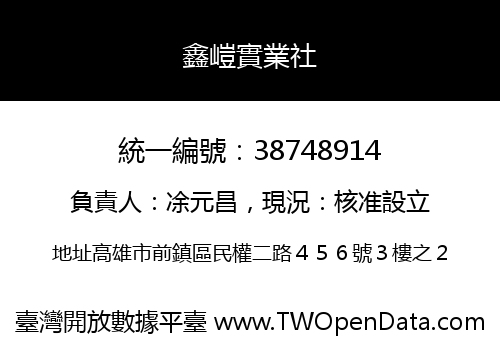 鑫嵦實業社