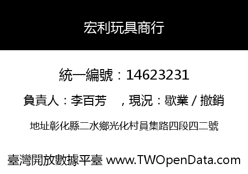 宏利玩具商行