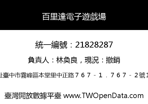 百里達電子遊戲場
