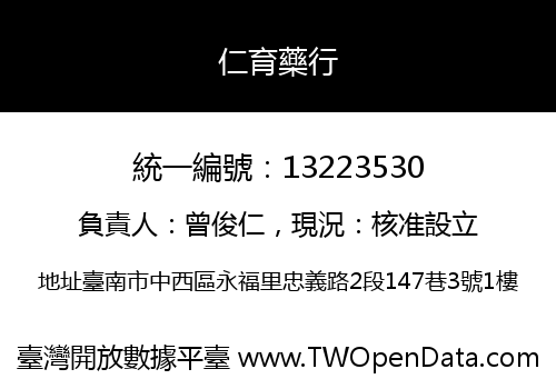 仁育藥行