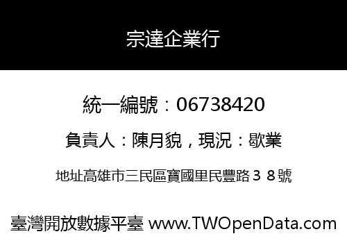 宗達企業行