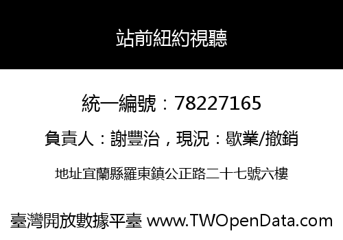 站前紐約視聽