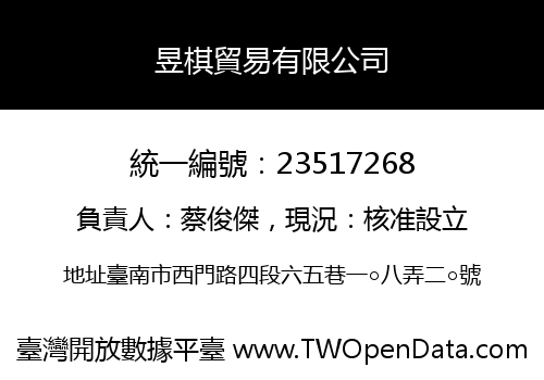 昱棋貿易有限公司
