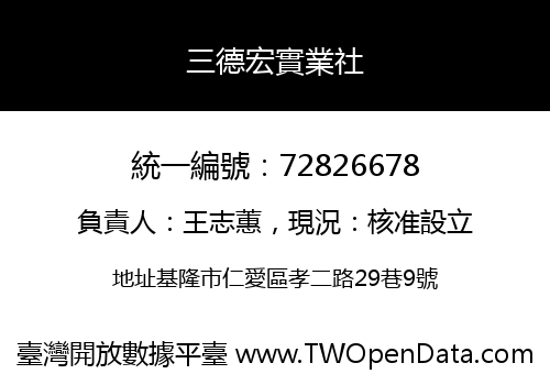 三德宏實業社