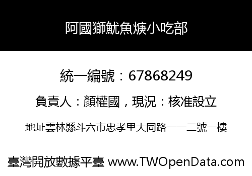 阿國獅魷魚焿小吃部