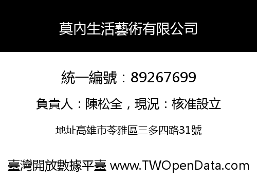 莫內生活藝術有限公司