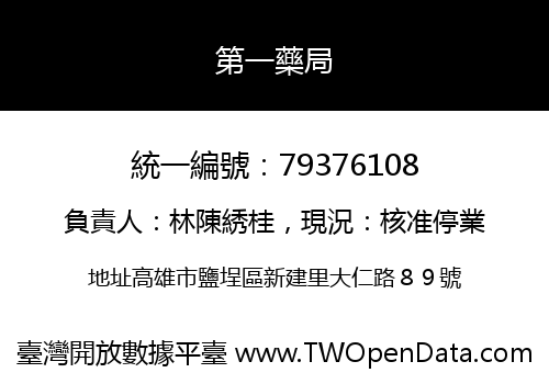 第一藥局