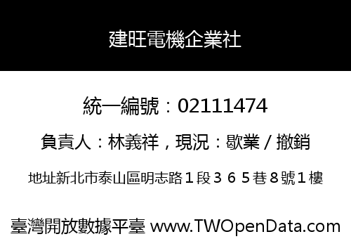 建旺電機企業社
