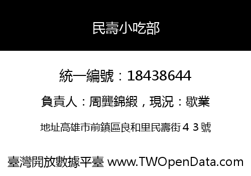 民壽小吃部